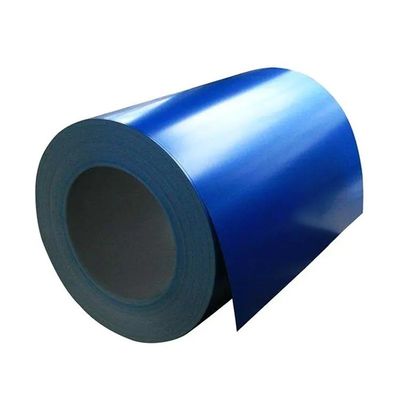 A cor azul de Dx51d revestiu a bobina de aço 1250mm Prepainted a bobina de aço galvanizada