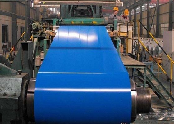 Durable PPGI Galvanized Steel Coil , PPGI Color Coated Sheets For Chemical Industry