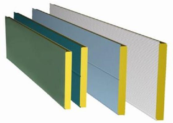 HANKE Metal Sandwich Panels / Sandwich Panel Roofing Sheets Full Hard
