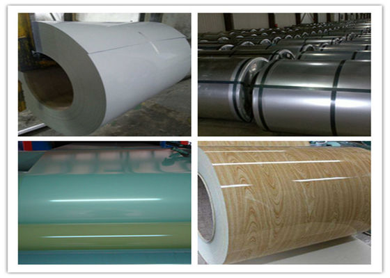 PPGI / PPGL Steel Coil Smooth Surface CGCC EN10169 0.18mm-1.2mm Thickness