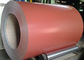 Brown Prepainted Galvalume Steel Coil 55% AZ30-100 Painting 4+14/5-7