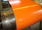 Orange Pre Painted Galvanized Coils 0.18 - 0.2mm Thickness With Base Metal GI GL