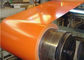 Orange Color Pre Painted Galvanized Coils For Prefabricated House Warehouse