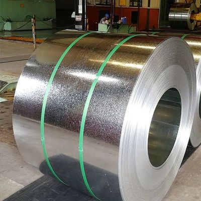 500N / mm2 Galvanized Coated Steel Coil With Tensile Strength 610mm