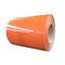 Orange Dx51d Color Coated Steel Coil ASTM Ral3005 6005 3013 9016 5015